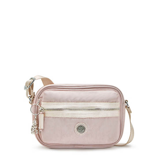 Kipling Enise Crossbody Bags Mild Pink Mix | CA 1112RV